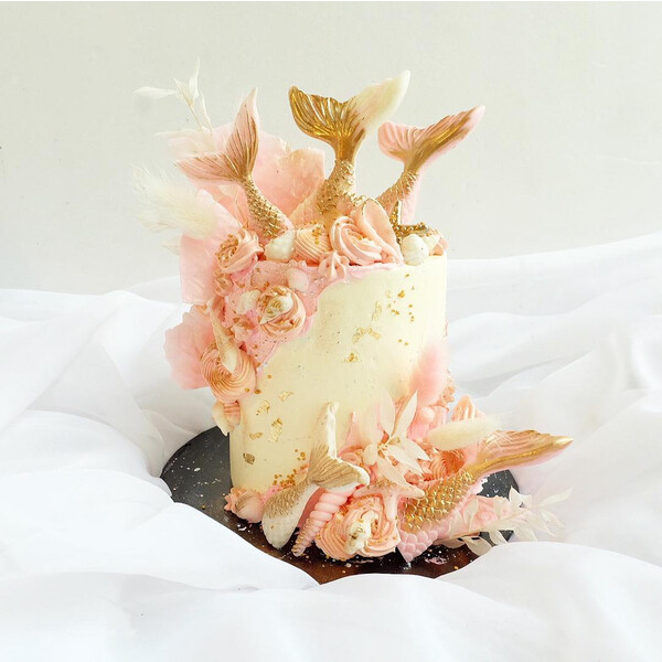 Athena the Mermaid Cake | Mermaid Theme